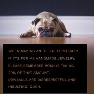 Please think about the Posher before making offers